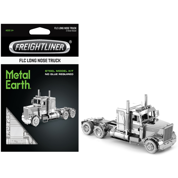 Metal Earth Freightliner FLC Long Nose Truck Steel Model Kit