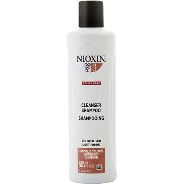 Nioxin System 3 Cleanser - Fine, Chemically-Treated Hair - 10.1 oz - Thicker, Fuller Look