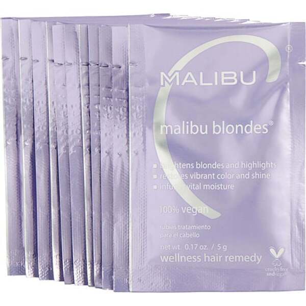 Malibu Blondes: Color-Enhancing Hair Treatment (12 x 0.17 oz Packets)