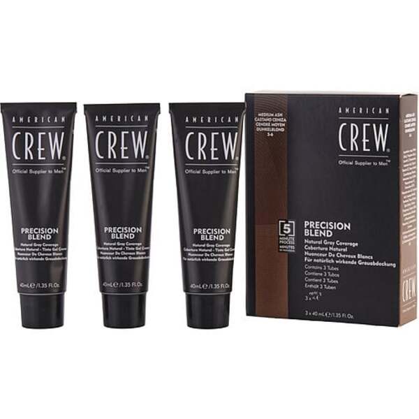 American Crew Precision Blend Medium Ash - Pro-Size Kit (3 x 1.35 oz) For Men