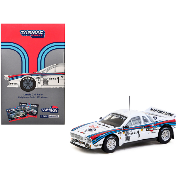 Tarmac Works Lancia 037 Rally Martini Racing 1/64