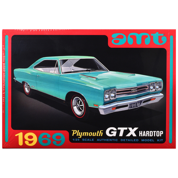 AMT 1969 Plymouth GTX Hardtop 1/25 Scale Model Kit