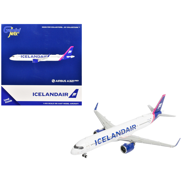 GeminiJets "Icelandair" Airbus A321neo 1/400 Scale Diecast Model