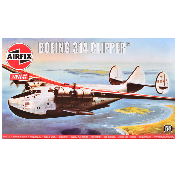 Airfix Boeing 314 Clipper 1/144 Scale Model Kit