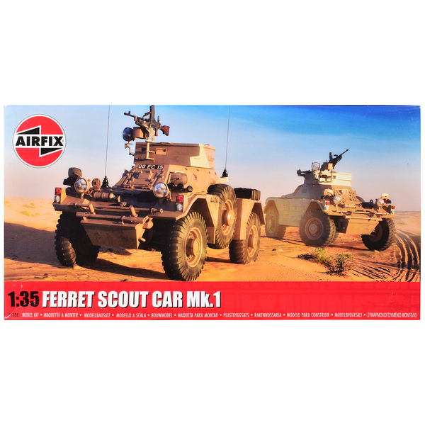 Airfix Ferret Scout Mk.1 1/35 Scale Model Kit