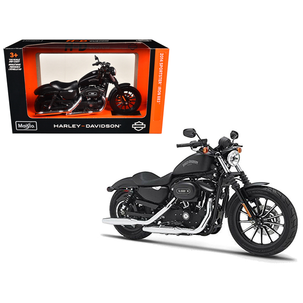 Harley Davidson Sportster Iron 883 Motorcycle Model - Maisto