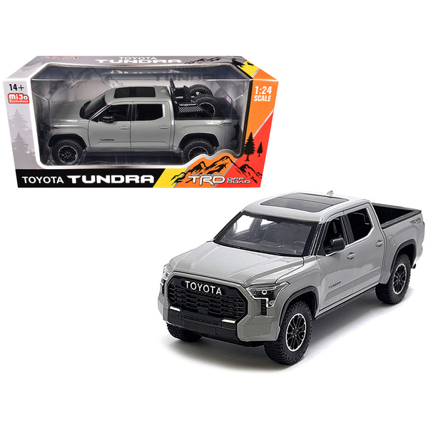2023 Toyota Tundra TRD Cement Gray Pickup 1/24 Model