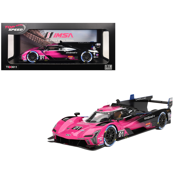 Cadillac V-Series.R #01 Racing Champion 1/18 Model Car