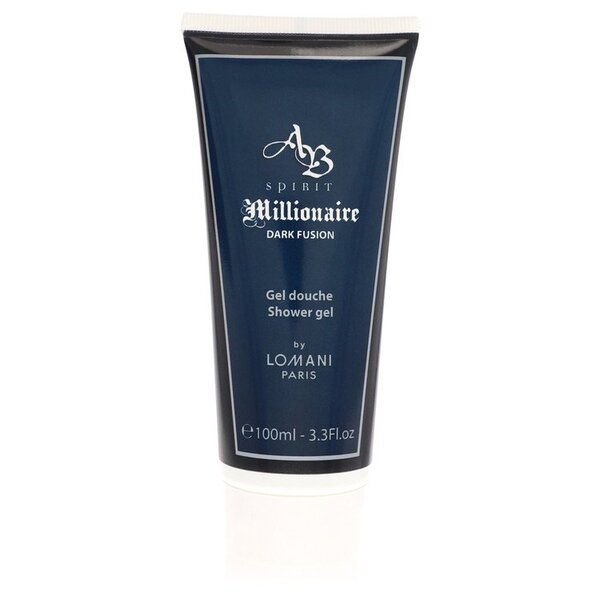 Lomani Spirit Millionaire Dark Fusion Shower Gel 3.3 oz for Men